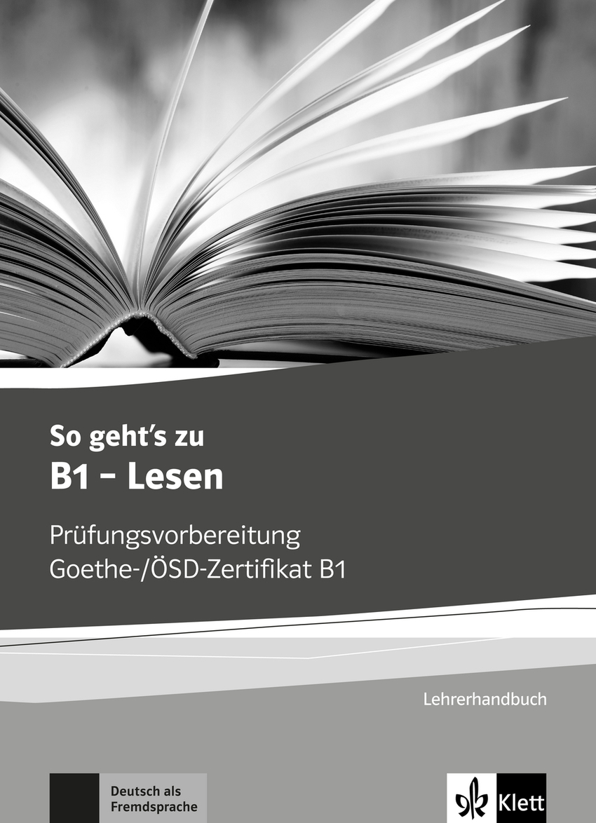  So geht's zu B1 Lesen - guía didáctica 