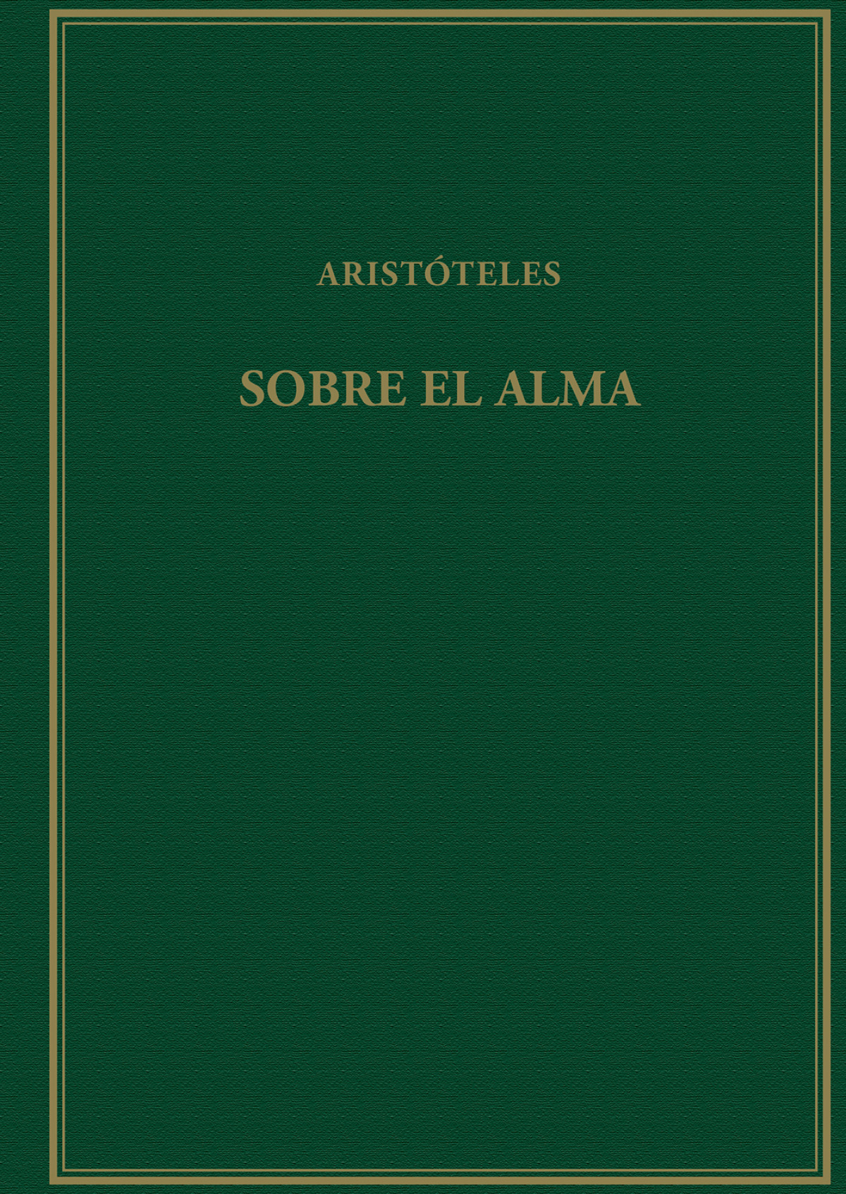  Sobre el alma 