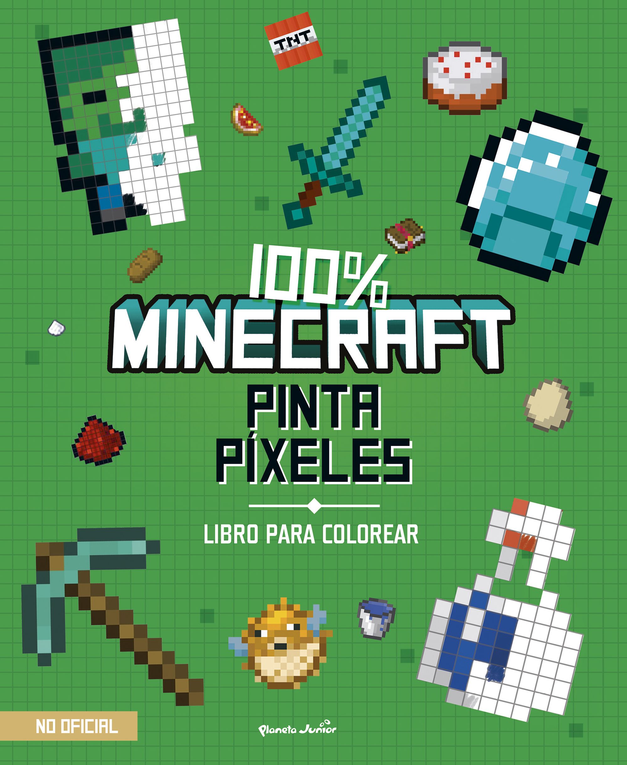  100% Minecraft. Pinta píxeles 