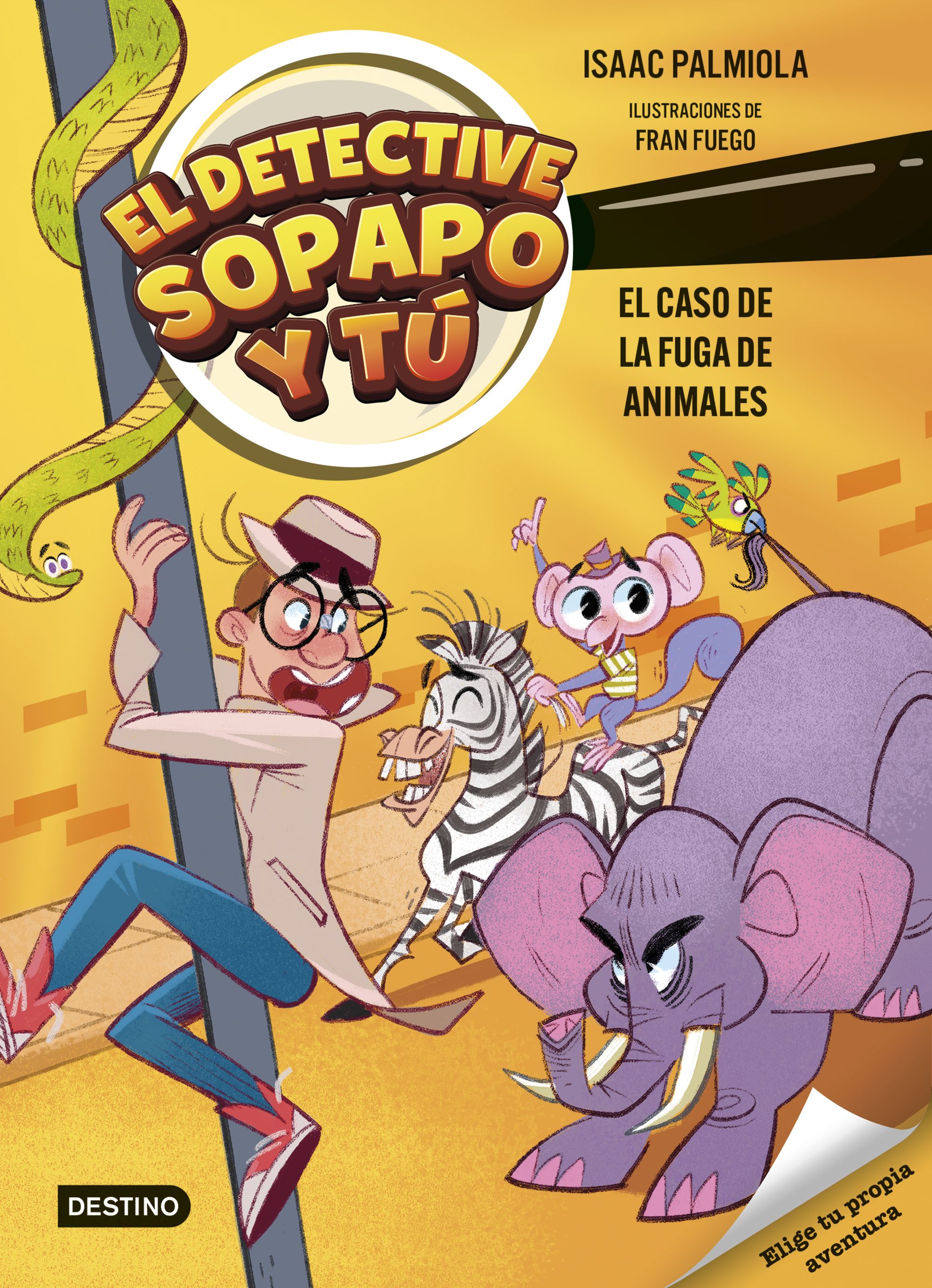  El detective Sopapo y tú 2. El caso de la fuga de animales 