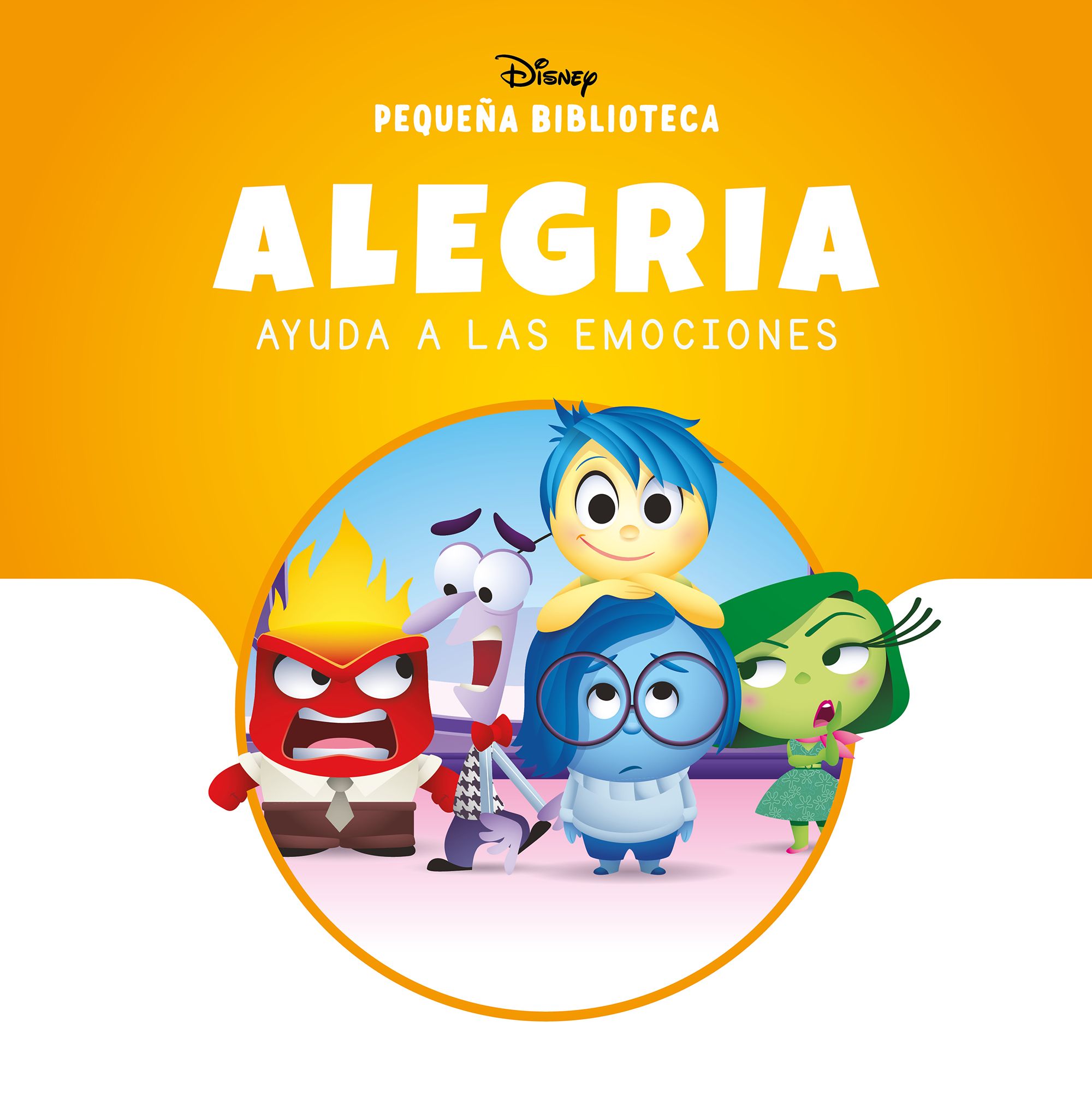  Pequeña Biblioteca Disney. Alegría ayuda a las Emociones 