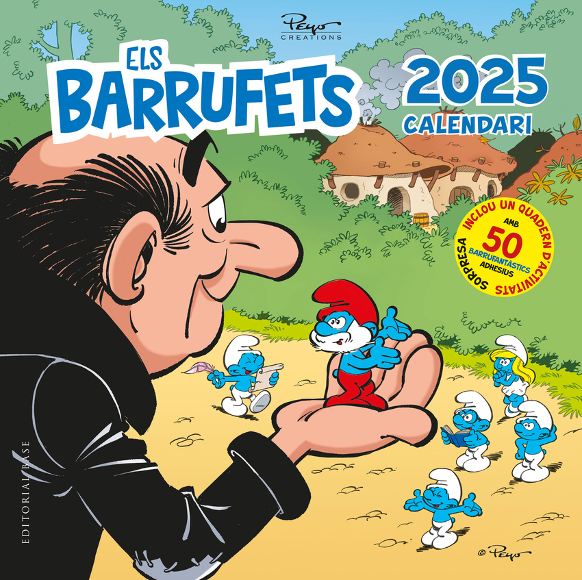 Calendari Barrufets 2025