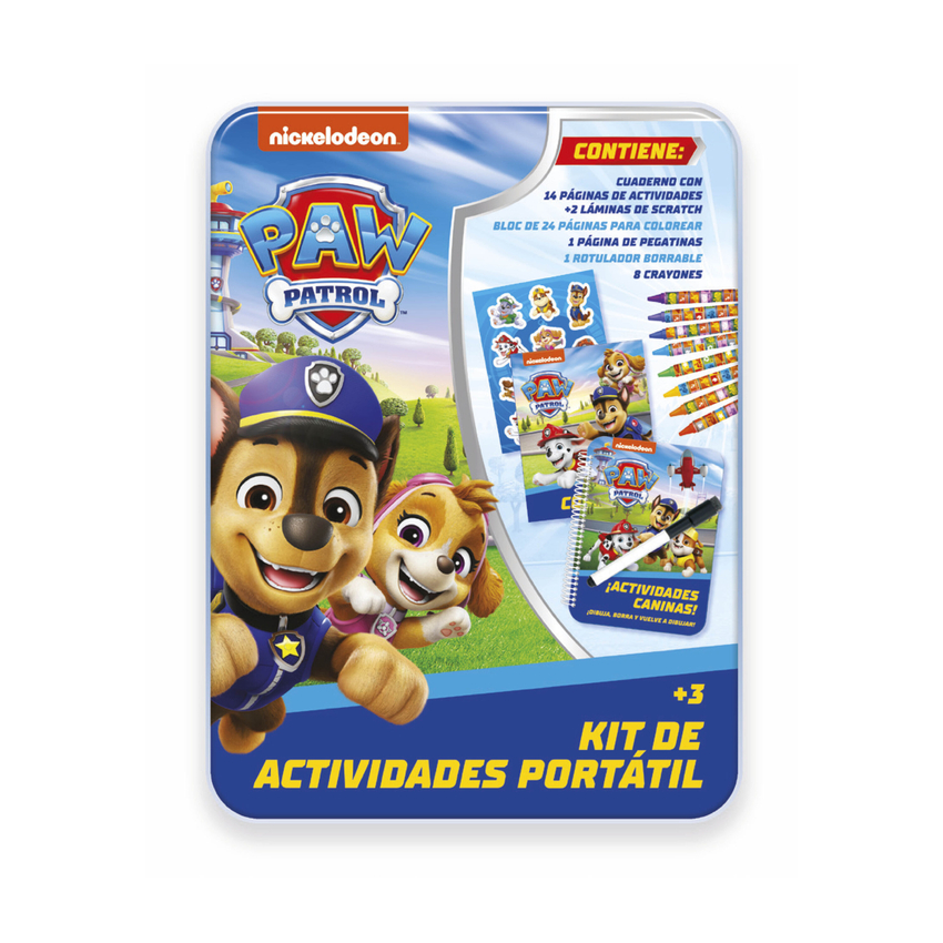  KIT DE ACTIVIDADES PORTATIL - PAW PATROL 