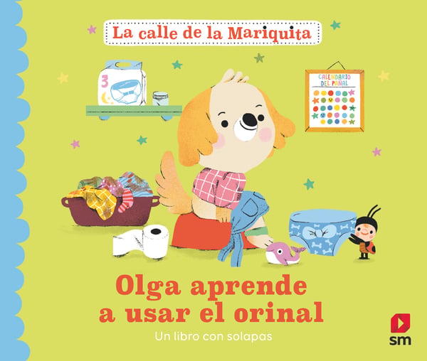  Olga aprende a usar el orinal 