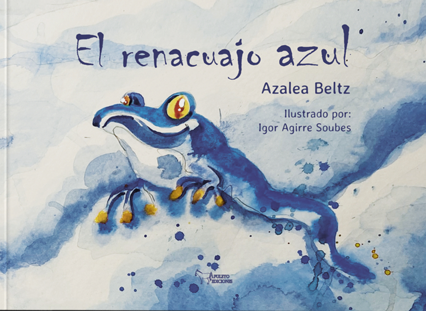 El renacuajo azul