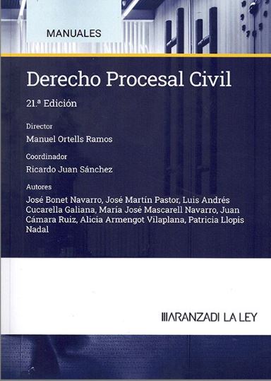 DERECHO PROCESAL CIVIL 2024 21ªED