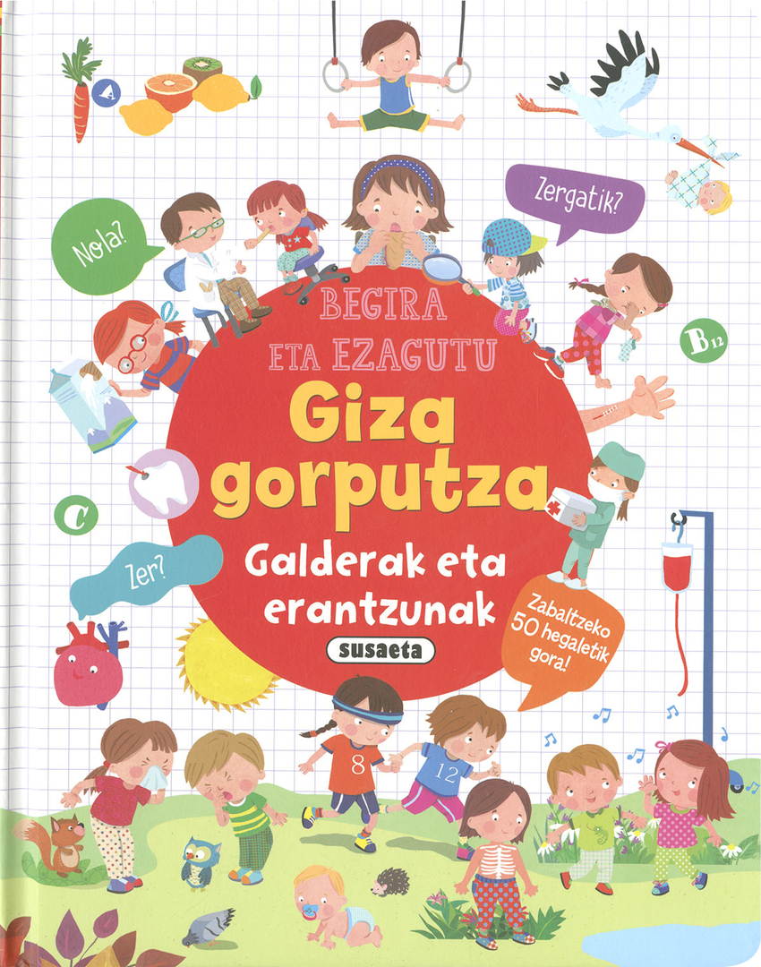 Giza gorputza galderak eta erantzunak