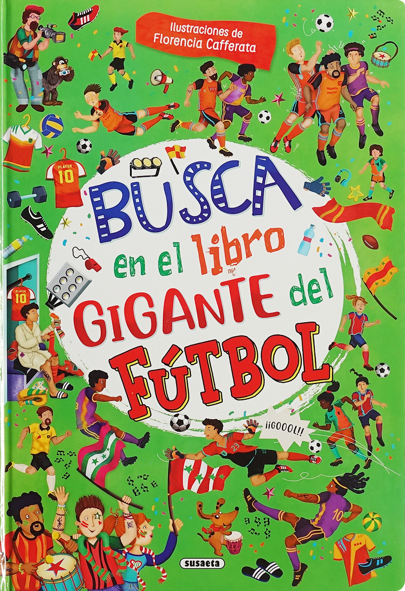  Busca en el libro gigante del fútbol 
