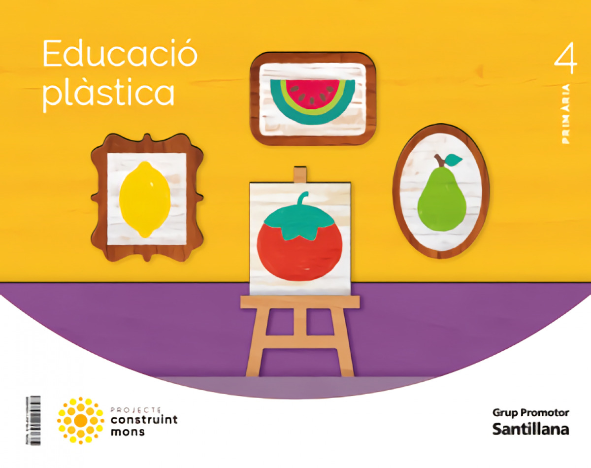 EDUCACIÒ PLÁSTICA 4T.PRIMARIA. CONSTRUINT MONTS. CATALUNYA 2023