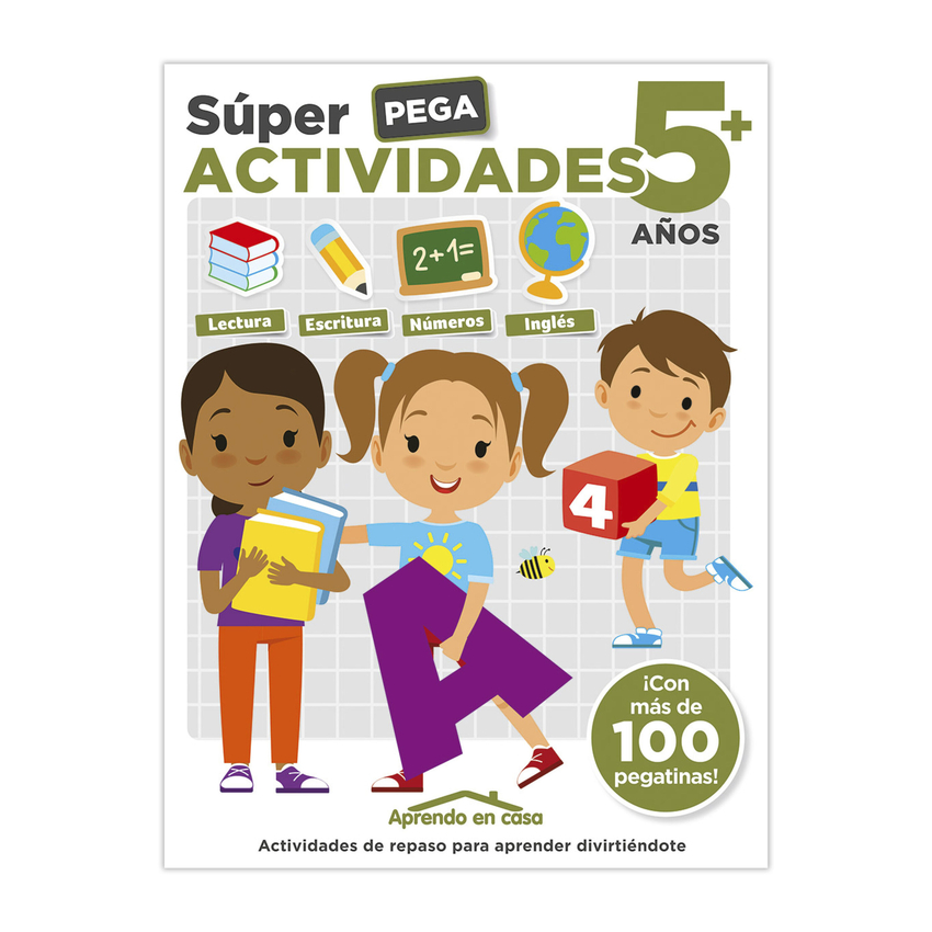 APRENDO EN CASA SÚPER PEGA ACTIVIDADES 5+