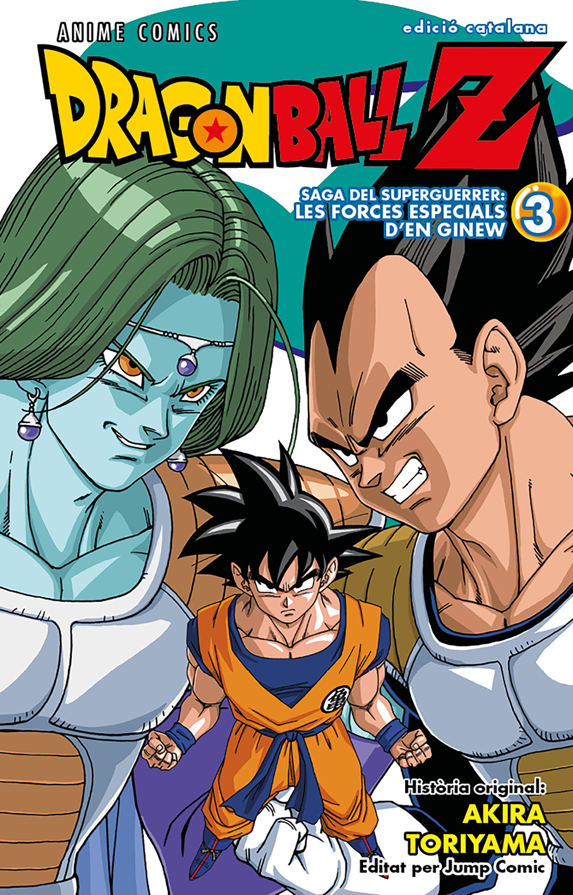  Bola de Drac Z Anime Comics Forces Especials Ginew nº 03/06 