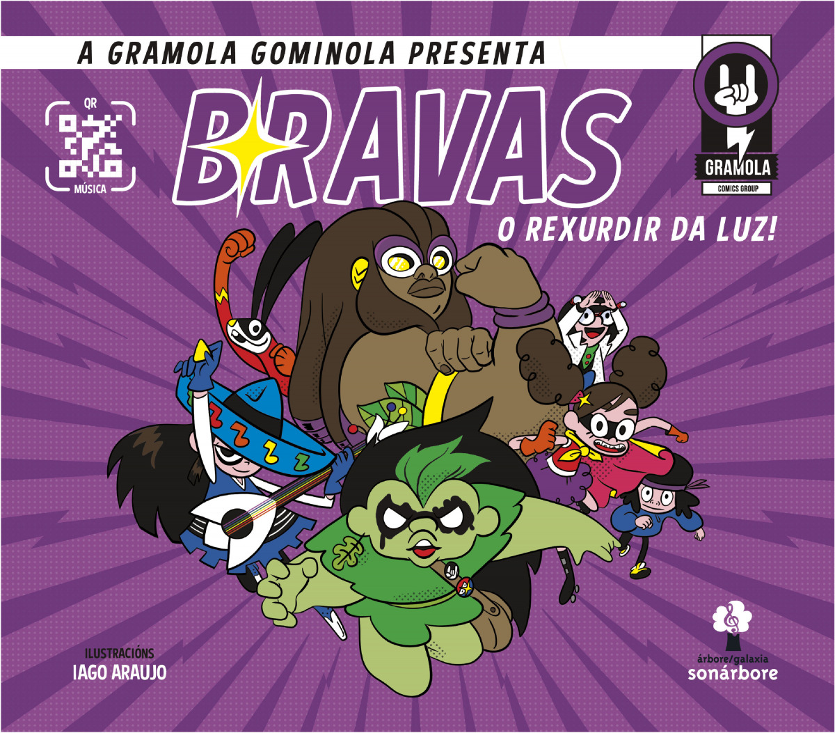 Bravas. O rexurdir da luz! (con QR)