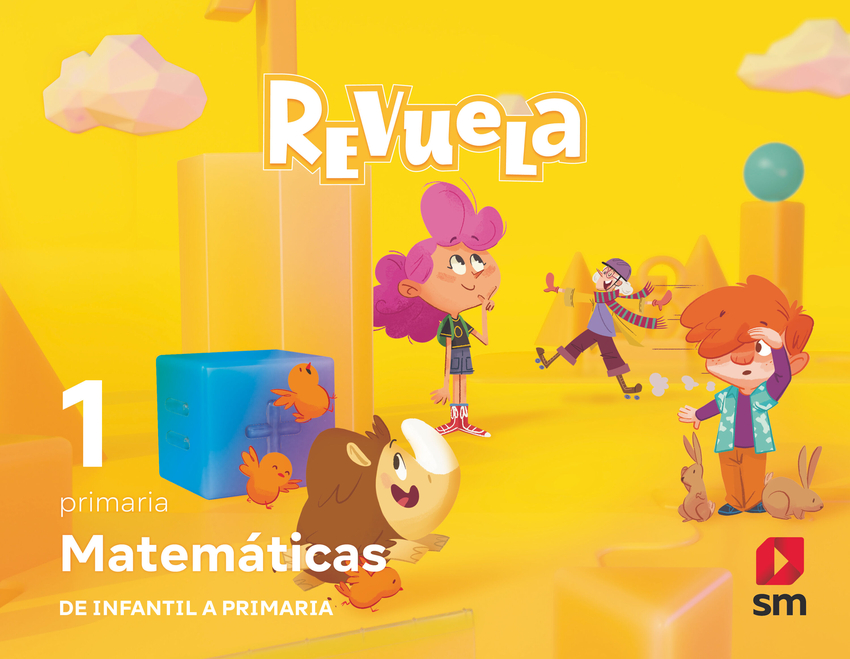  Matemáticas. 1 Primaria. Trimestres Revuela 