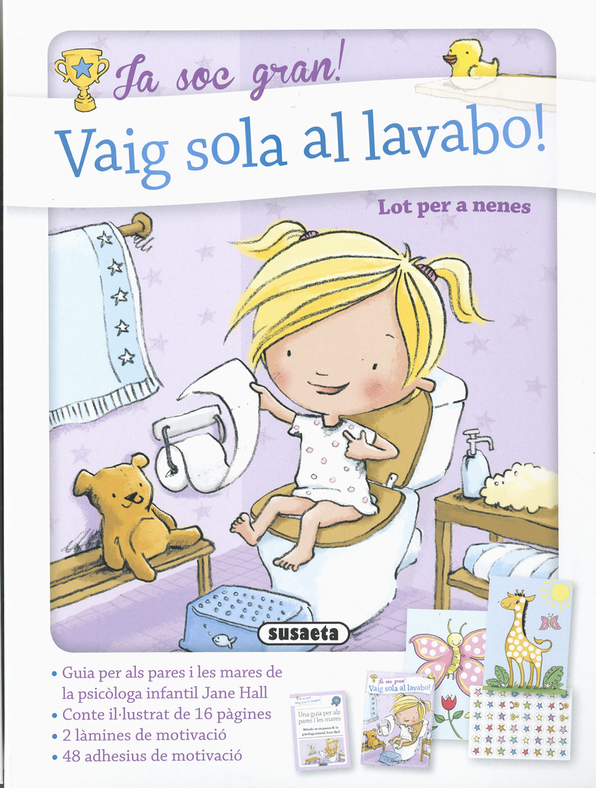 Vaig sola al lavabo!