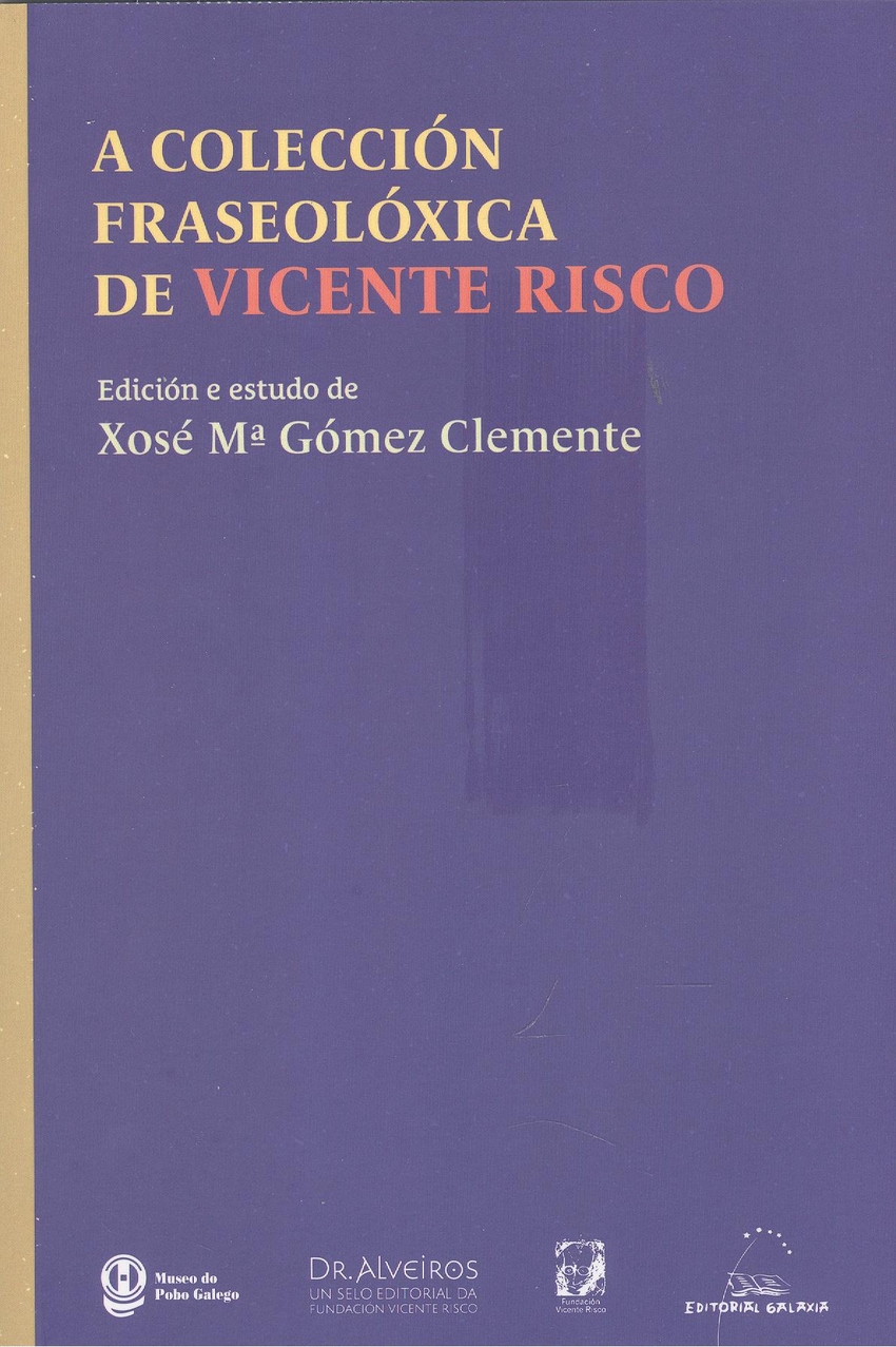  A colección fraseolóxica de Vicente Risco 