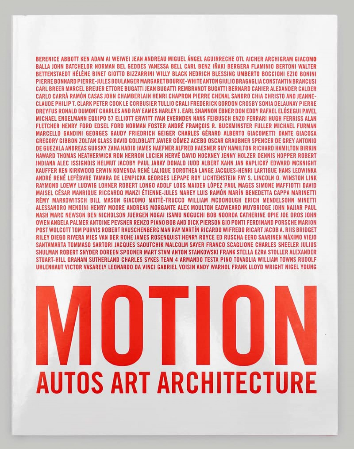  Motion. Autos, Art, Architecture 