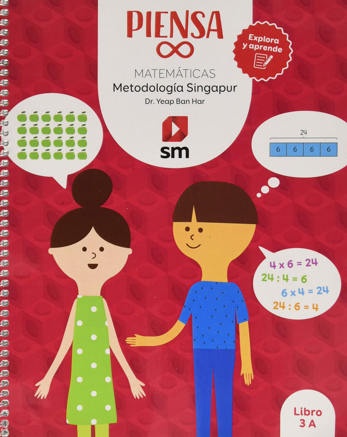  MATEMÁTICAS 3ºPRIMARIA. LIBRO. PIENSA INFINITO. PROYECTO SINGAPUR 