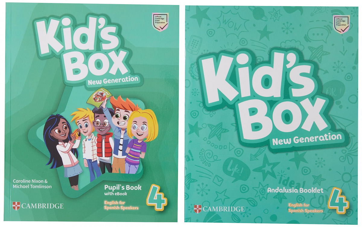  KIDS BOX NEW GENERT 4 ALUM PACK AND ESS 