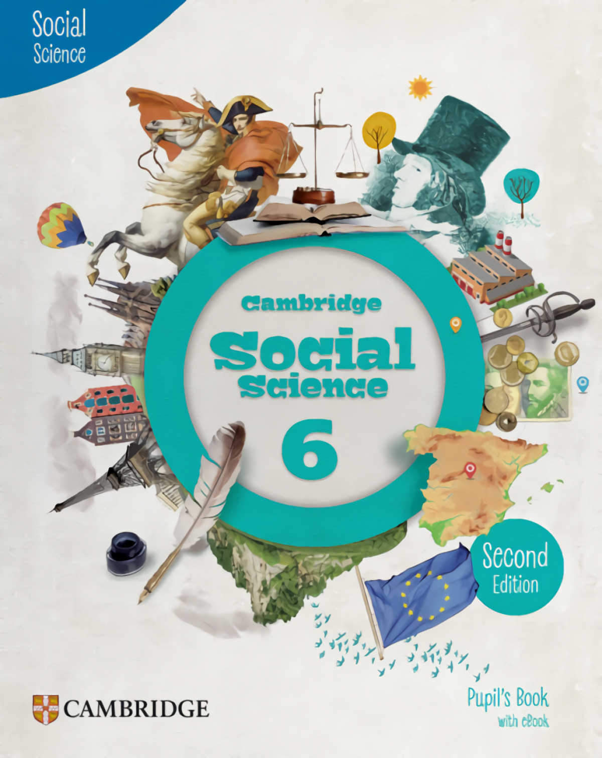  Cambridge Social Science Second edition Level 6 Pupil's Book with eBook 