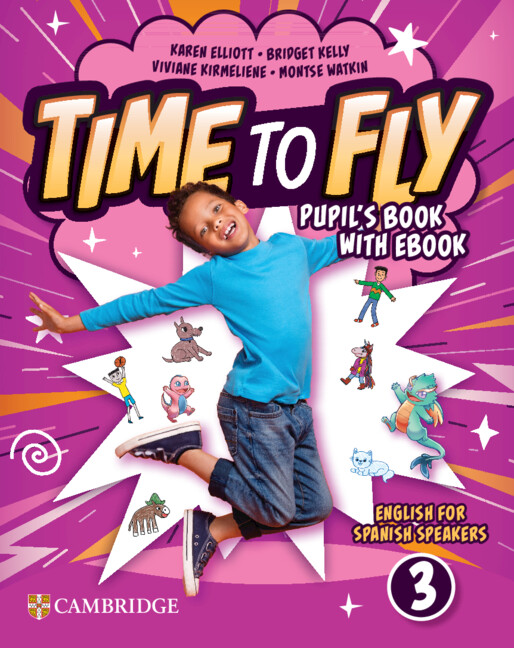  Time to Fly Level 3 Pupil's Book with eBook English for Spanish Speakers 