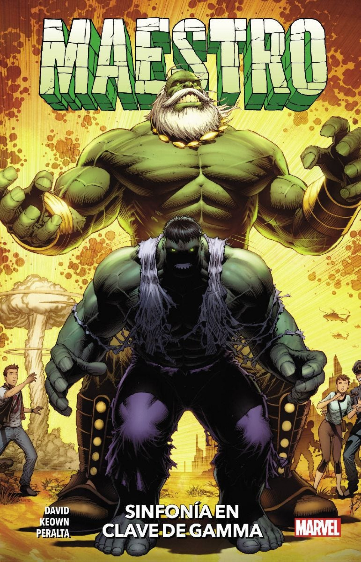 100% Marvel coediciones maestro. sinfonía en clave de gamma 1