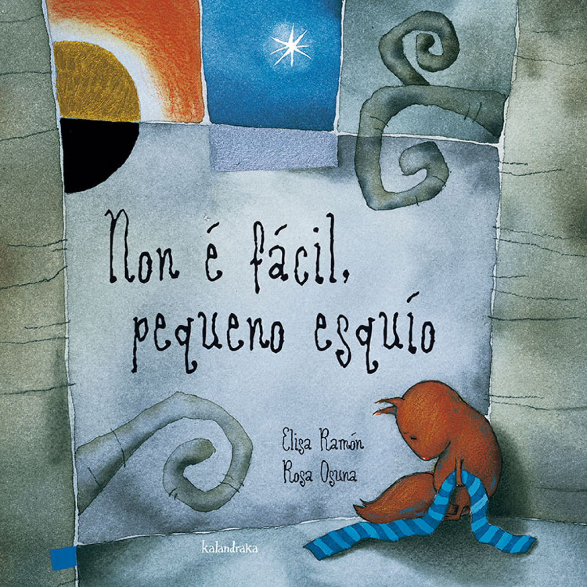  Non é fácil, pequeno esquío 