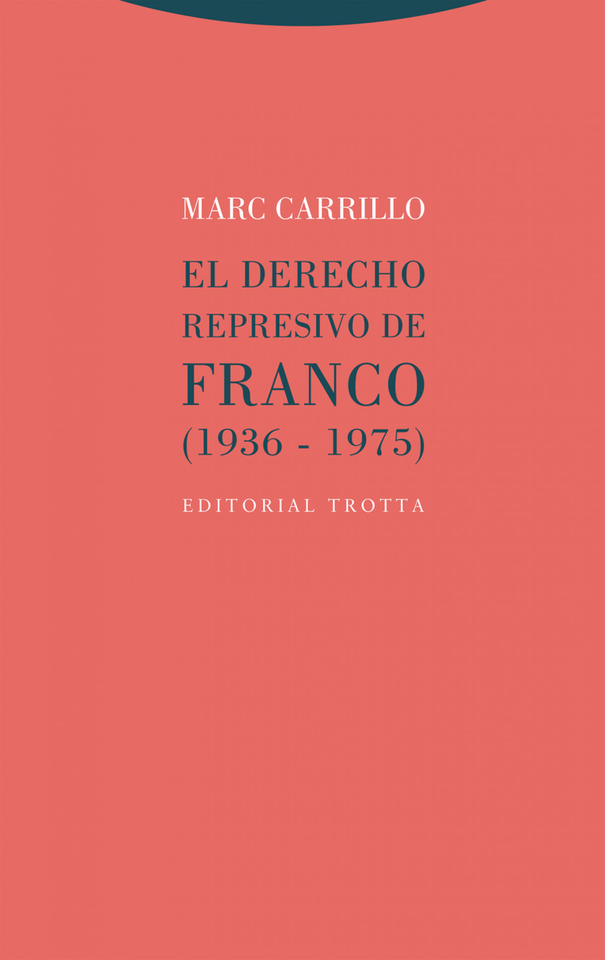 El derecho represivo de Franco (1936-1975)