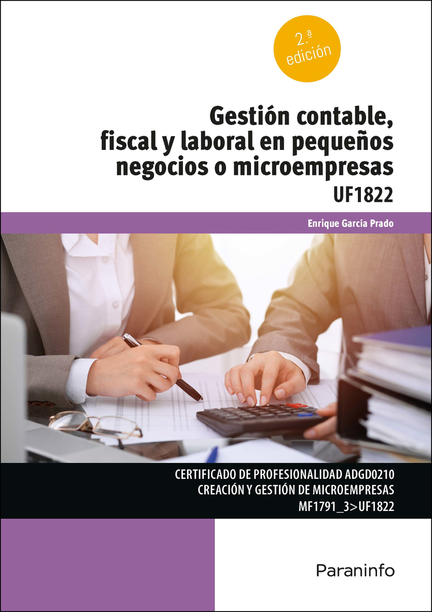 Gestión contable, fiscal y laboral en pequeños negocios o microempresas