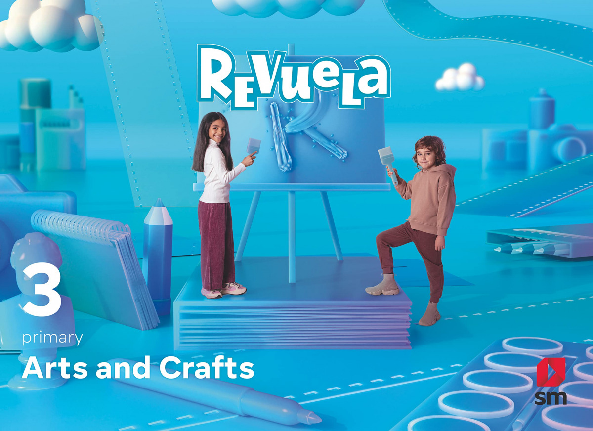  ARTS &amp;CRAFTS 3ºprimaria. REVUELA. PLÁSTICA EN INGLÉS 2022 