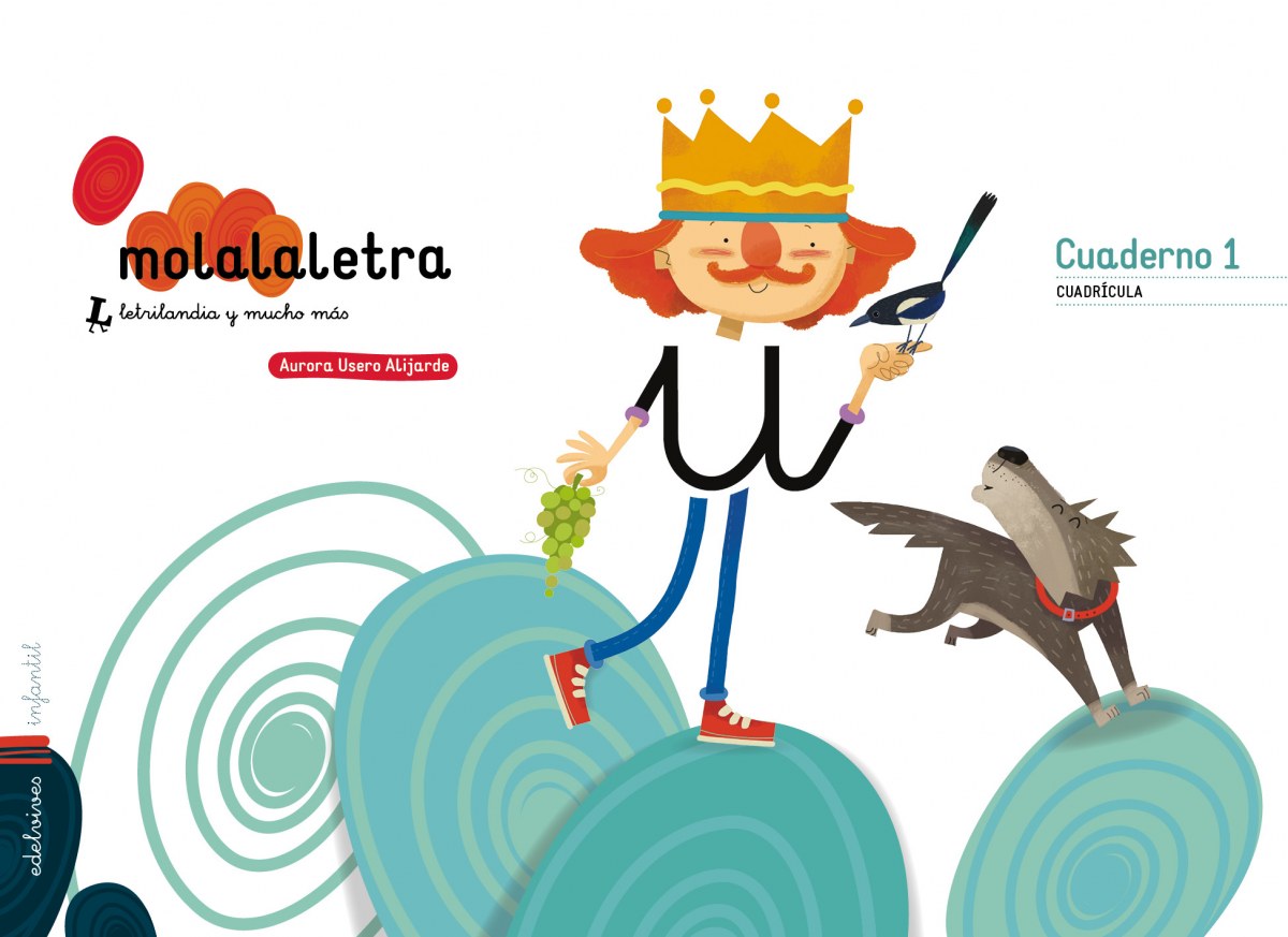 Mola la letra nivel 2. 4 años cuadrícula