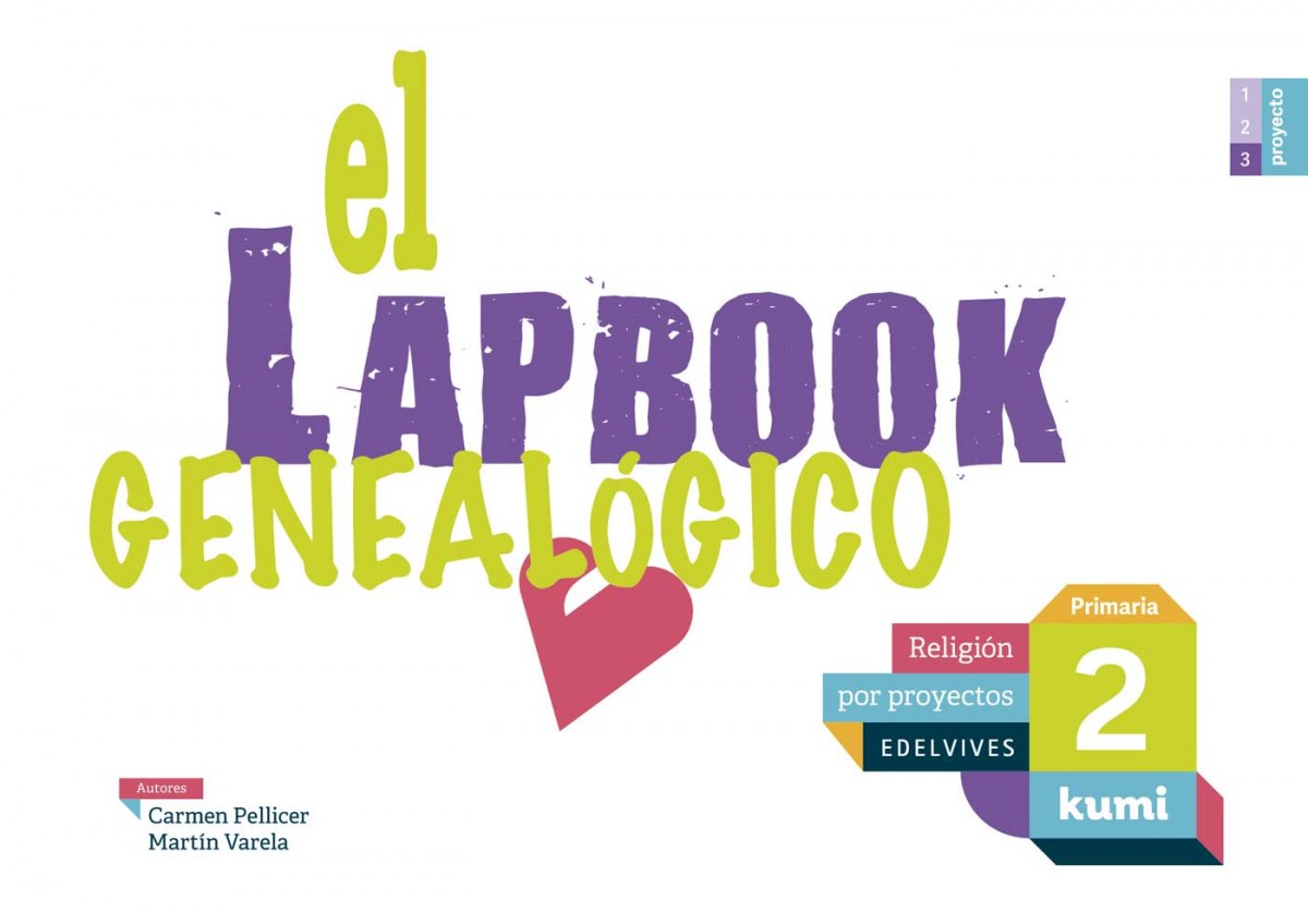 El lapbook genealógico 2ºprimaria. Proyecto Kumi. Religión 2017