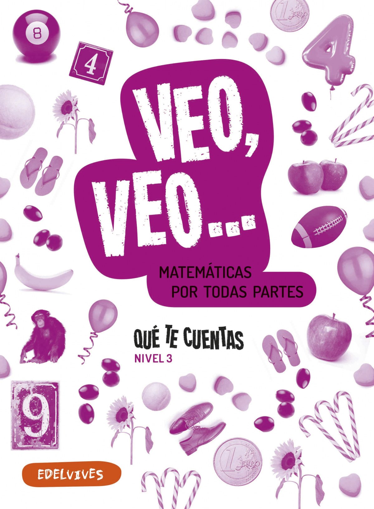 ¿QUÉ TE CUENTAS? 5 AÑOS NIVEL 3. MATEMÁTICAS MANIPULATIVAS