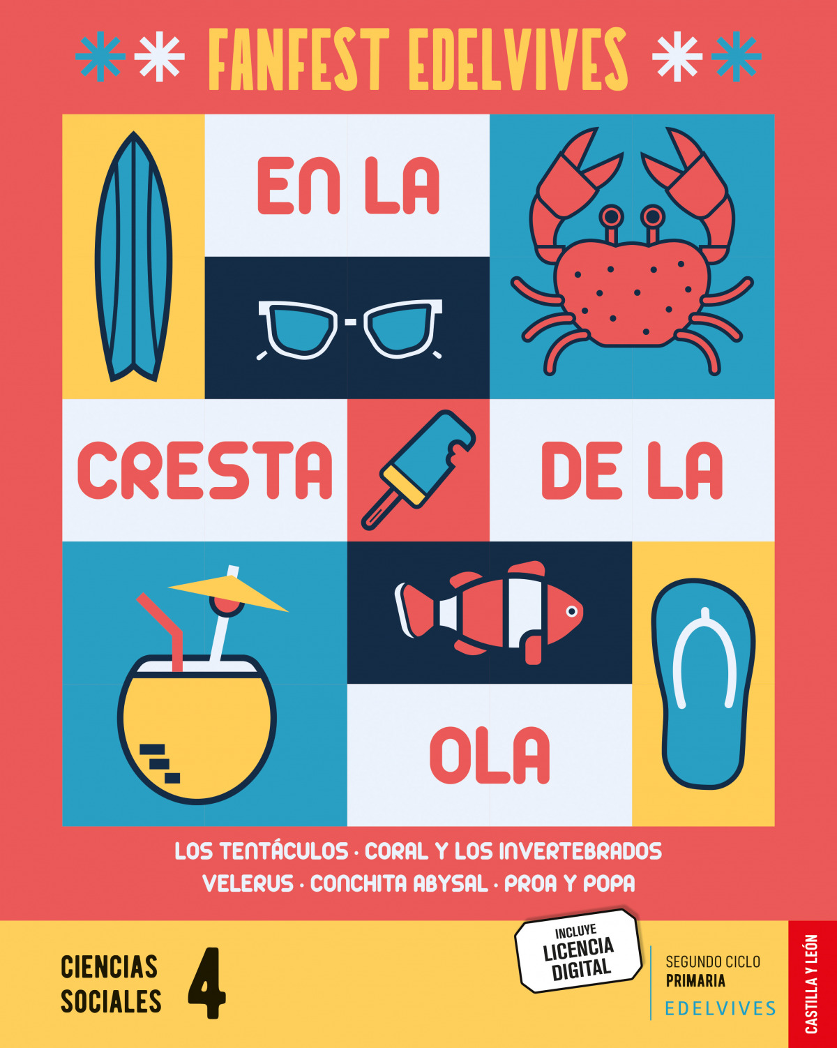  CIENCIAS SOCIALES 4ºPRIMARIA. FANFEST. CASTILLA Y LEÓN. FANFEST 2023 