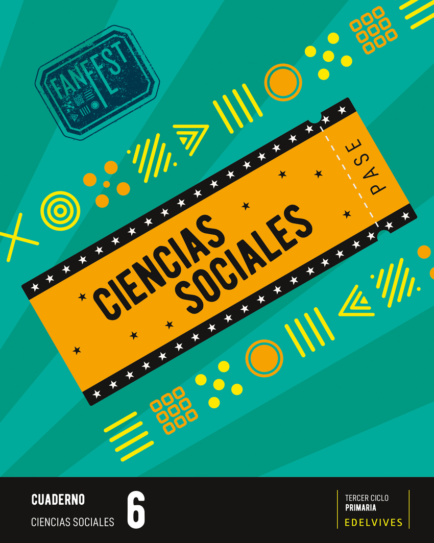 CUADERNO CIENCIAS SOCIALES 6ºPRIMARIA. FANFEST 2023