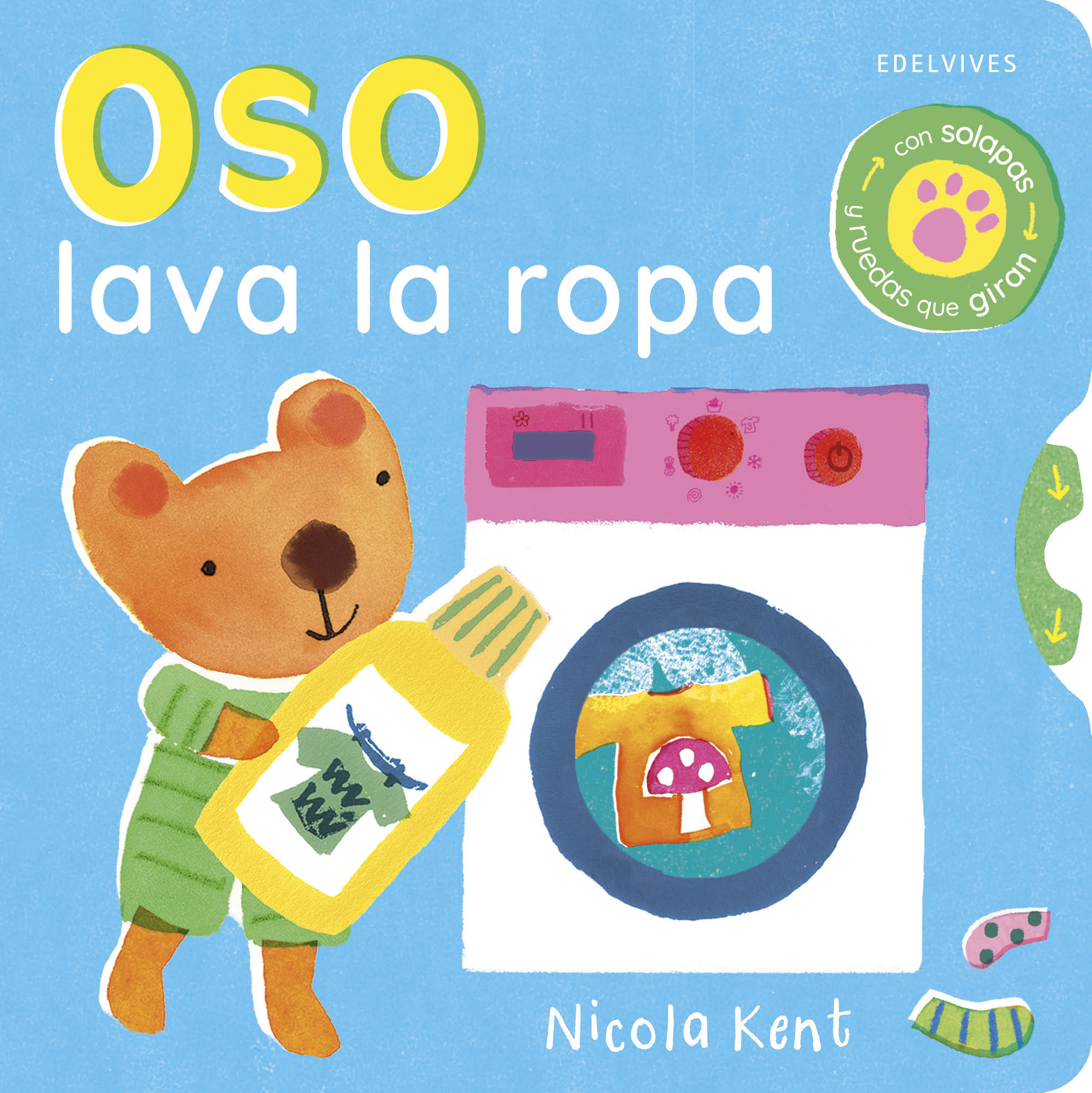  Oso lava la ropa 