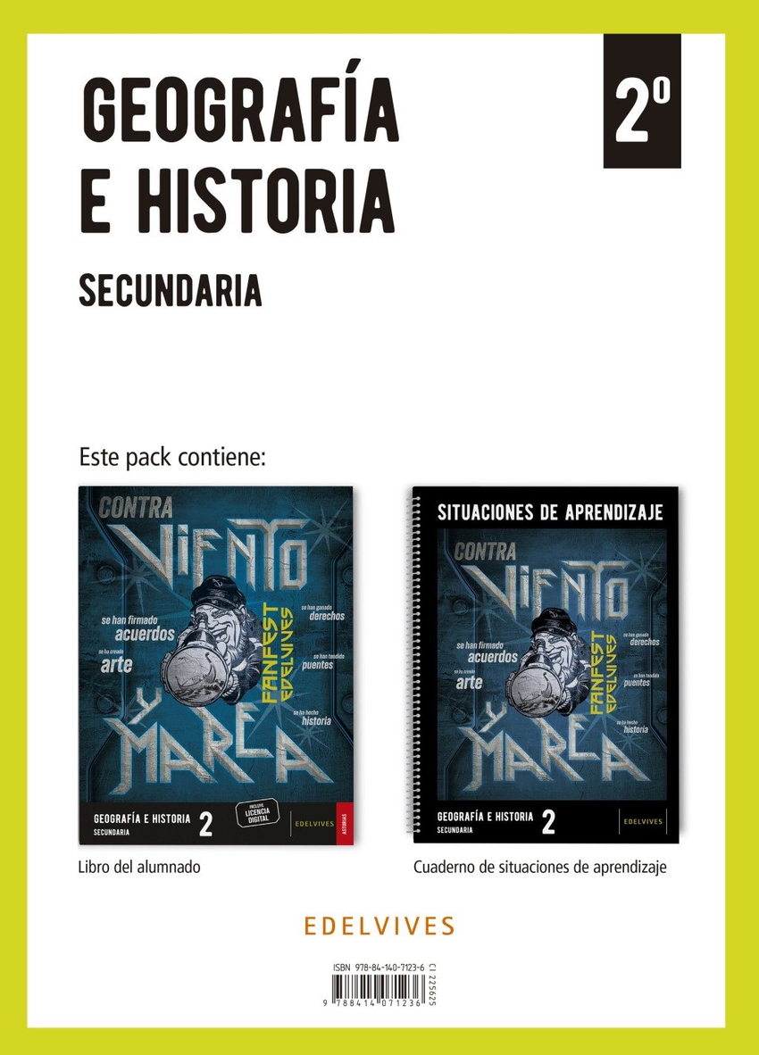  Proyecto: FanFest - Geografía e Historia 2 Secundaria. Libro del alumnado + Cuaderno 