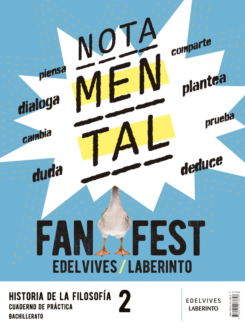  Proyecto: Fanfest 2026. Historia de la Filosofía 2 Bachillerato. Libro del alumno + Cuaderno de práctica 
