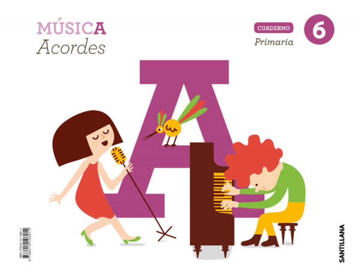 CUADERNO MUSICA 6 PRIMARIA ED19