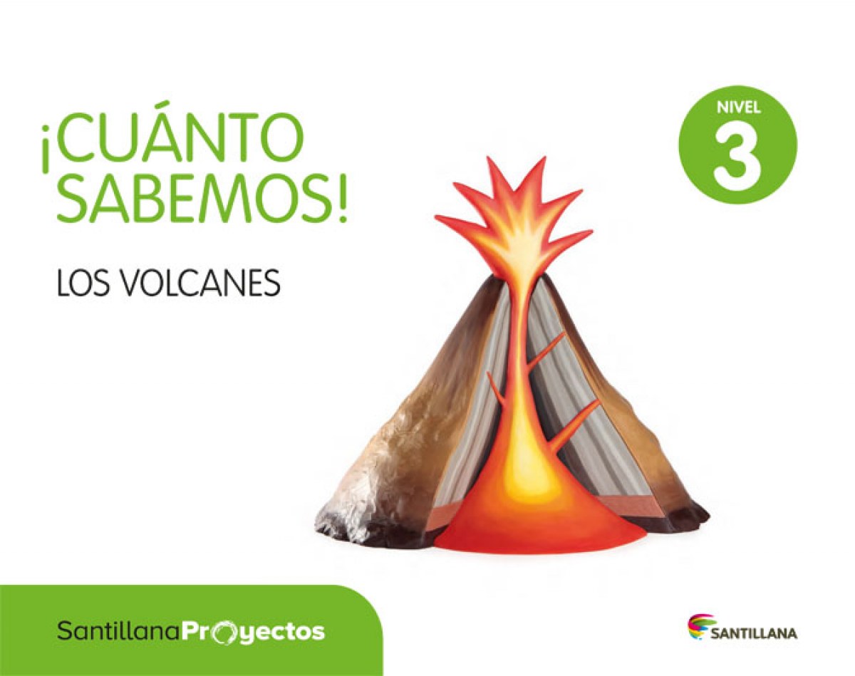 CUANTO SABEMOS NIVEL 3 5 AÑOS. LOS VOLCANES