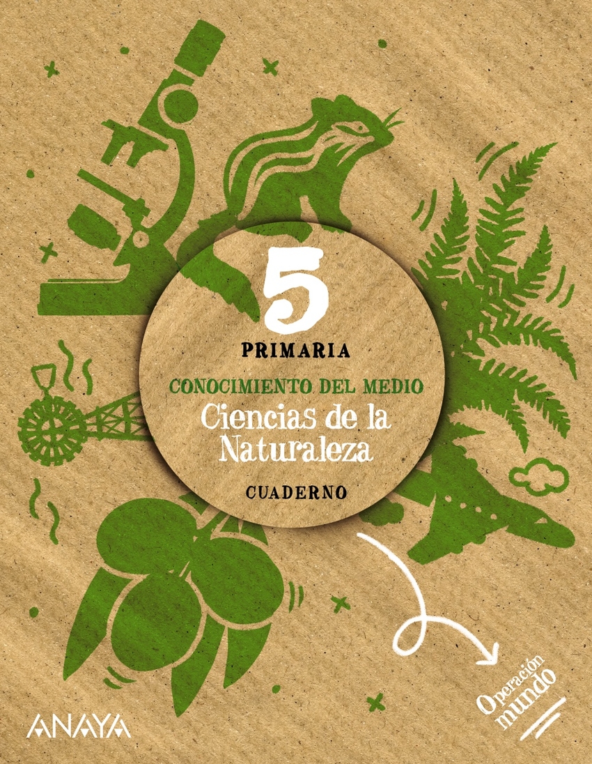  Ciencias de la Naturaleza 5. Cuaderno. 