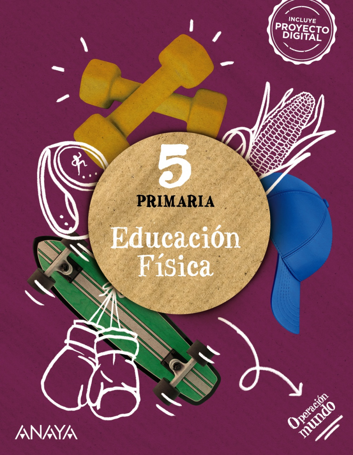 EDUCACIÓN FÍSICA 5ºPRIMARIA. OPERACIÓN MUNDO. ANDALUCÍA 2023