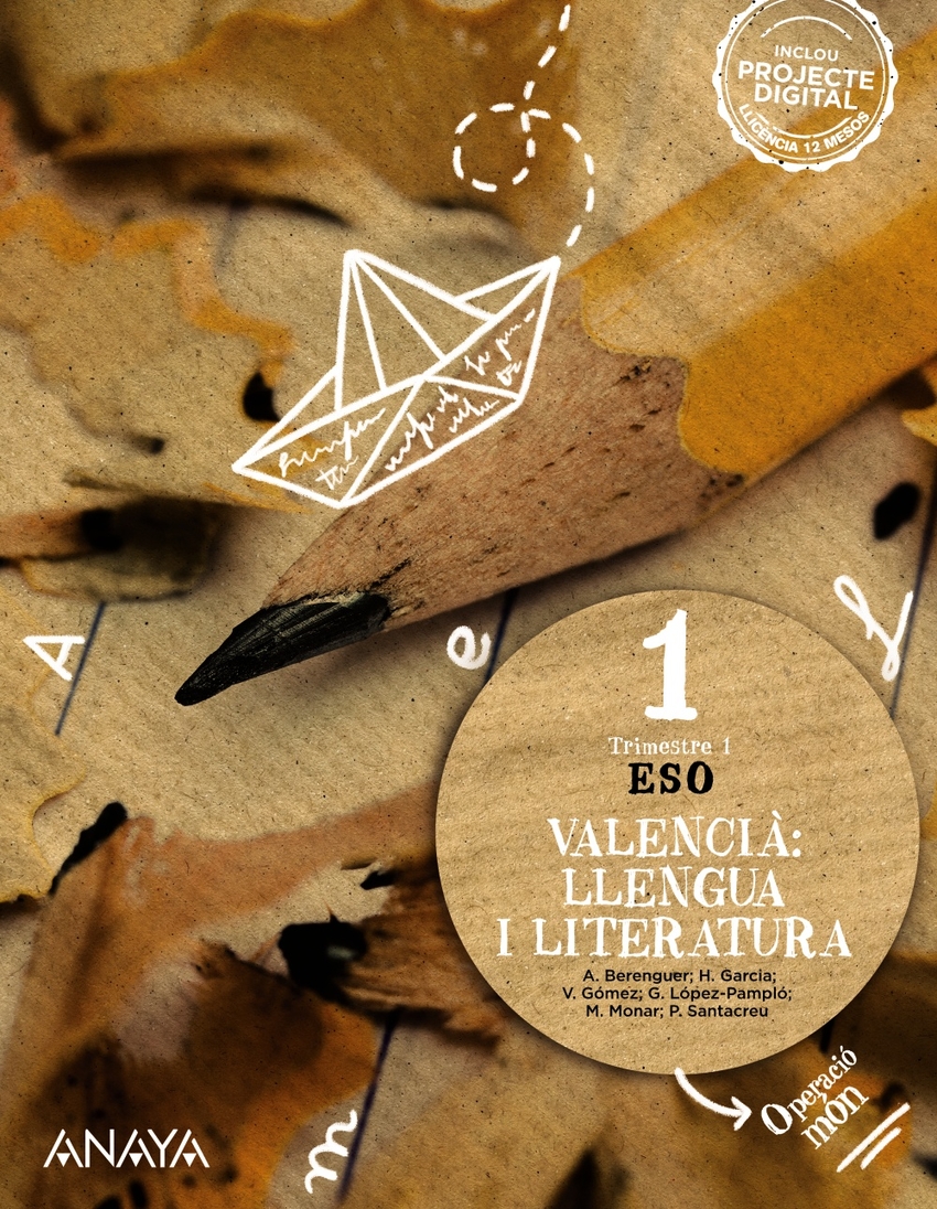  Valencià: llengua i literatura 1. 