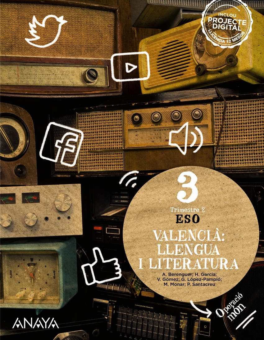  Valencià: llengua i literatura 3. 