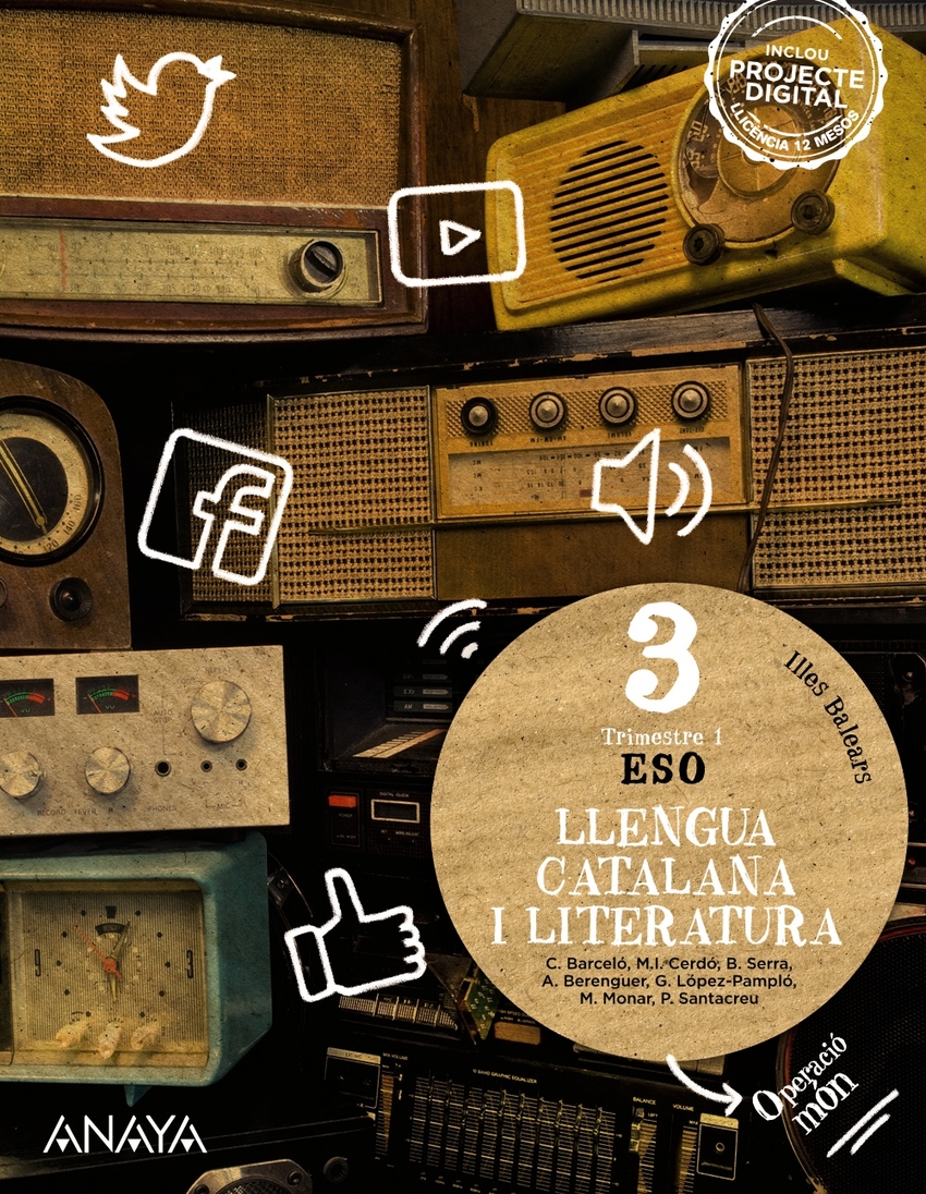  Llengua catalana i literatura 3. 