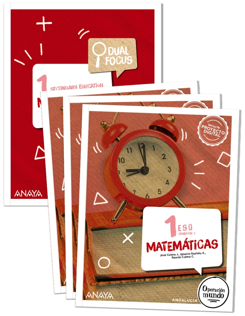  Matemáticas 1. (Trimestres + Dual Focus) 