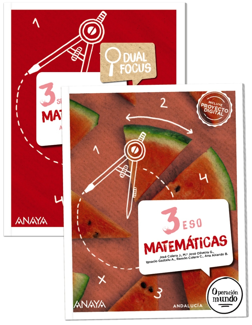  Matemáticas 3. + Dual Focus 