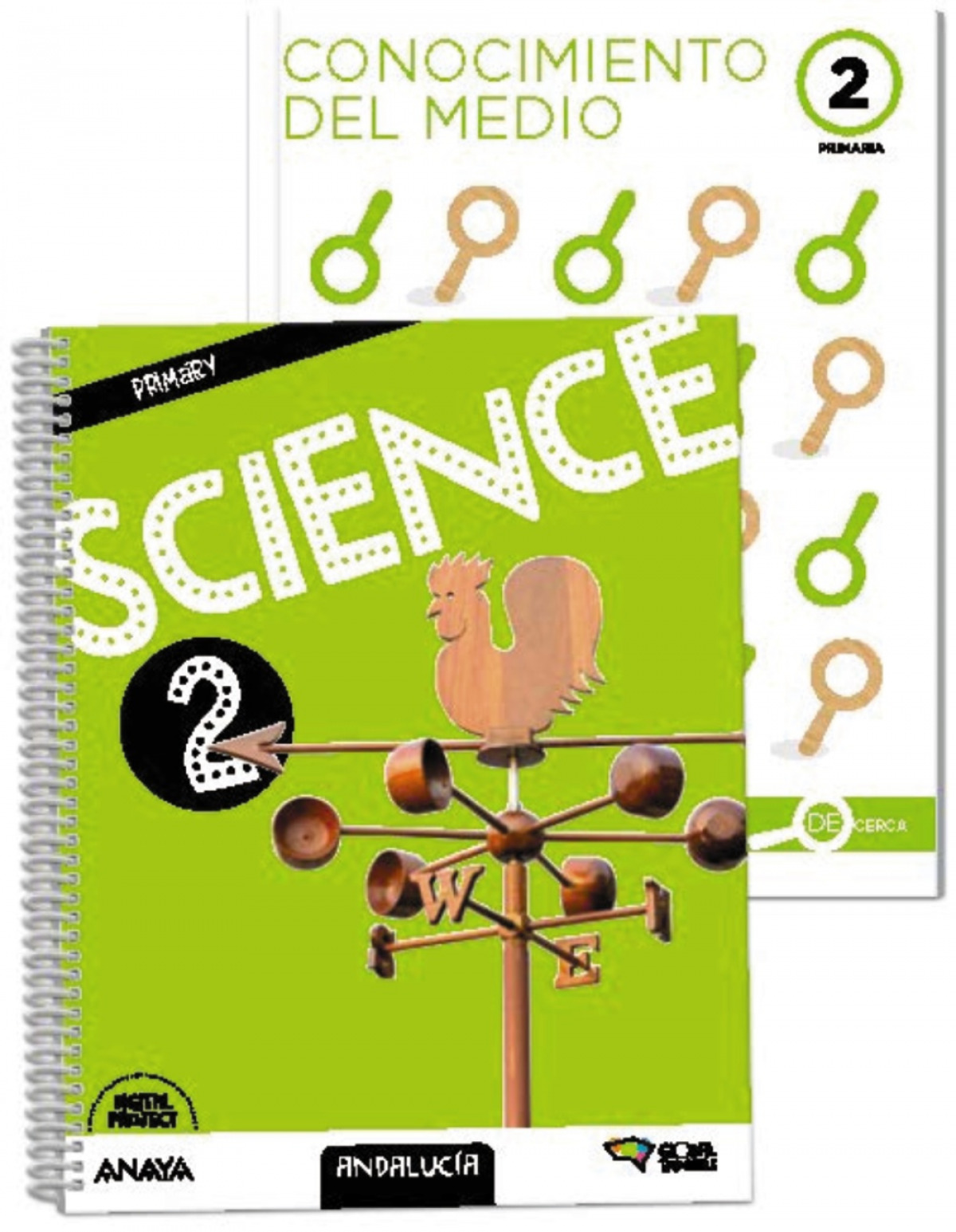 SCIENCE 2ºPRIMARIA. PUPIL'S BOOK +DE CERCA. ANDALUCÍA 2023 