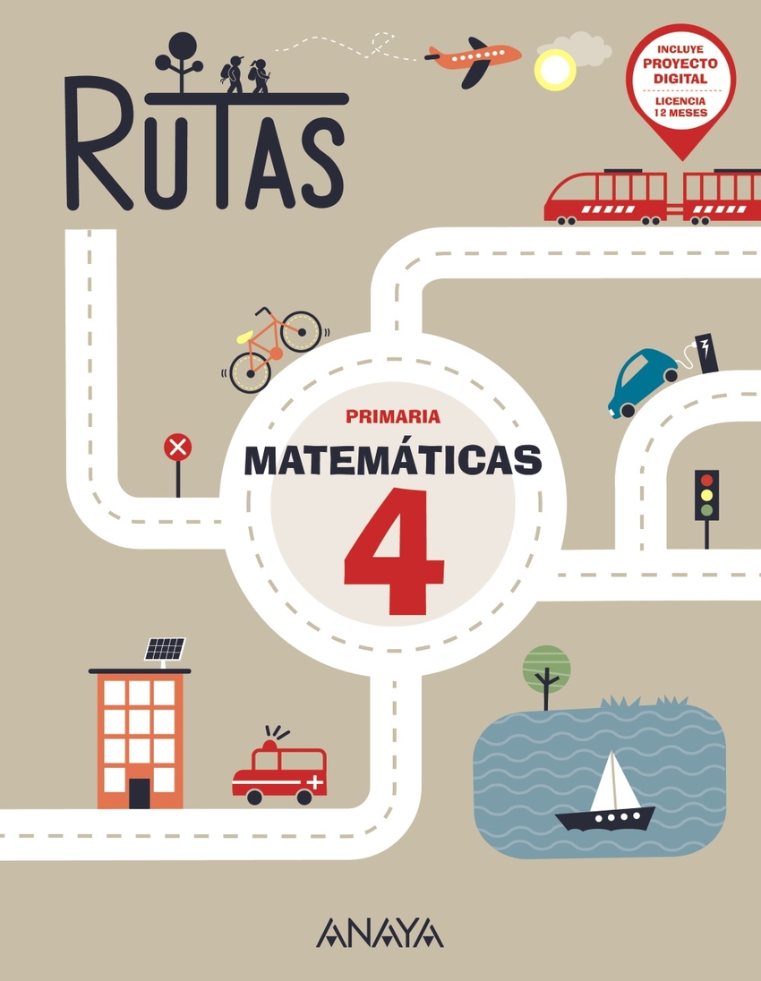 MATEMÁTICAS 4ºPRIMARIA. RUTAS 2023