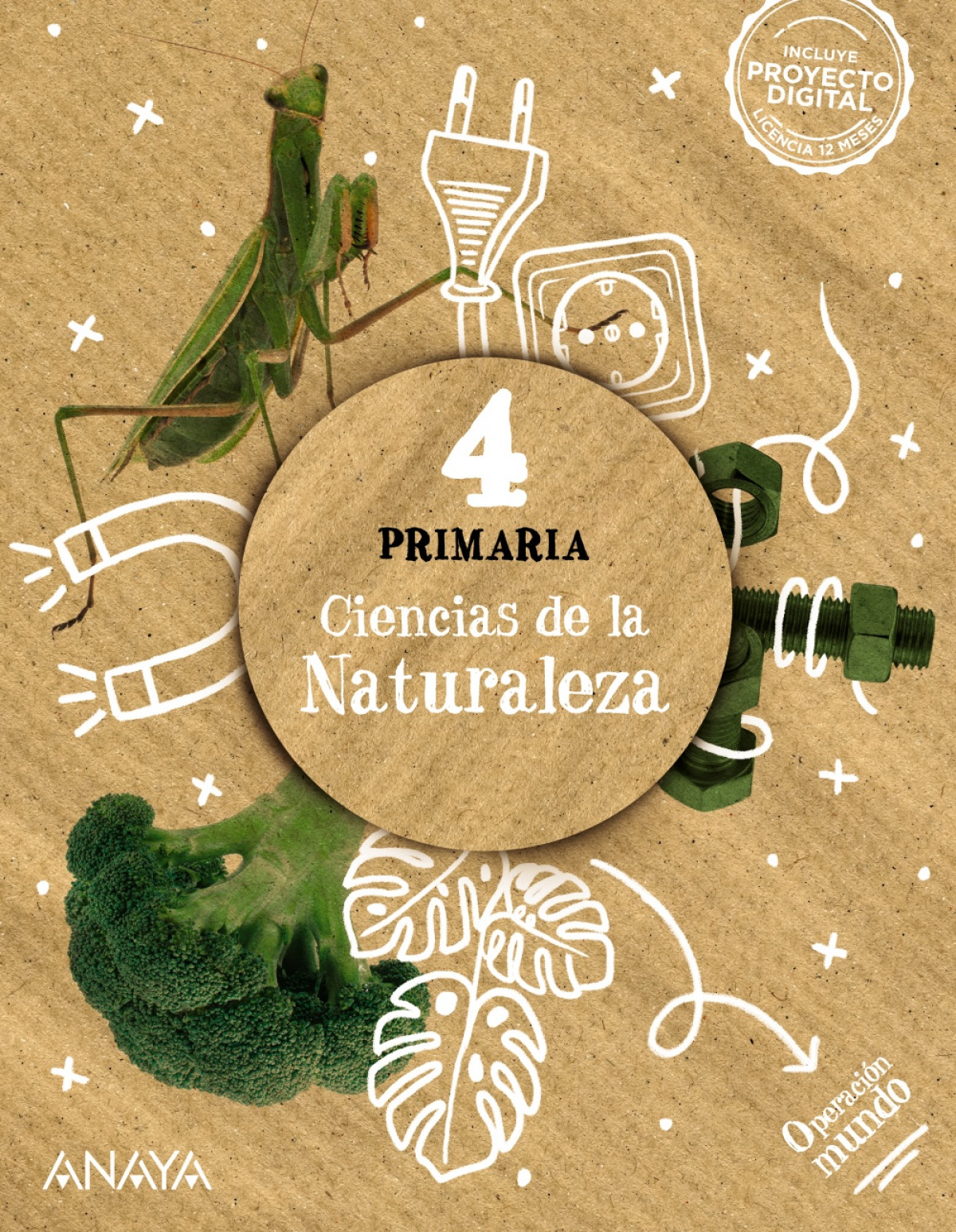 CIENCIAS DE LA NATURALEZA 4ºPRIMARIA. OPERACIÓN MUNDO 2023