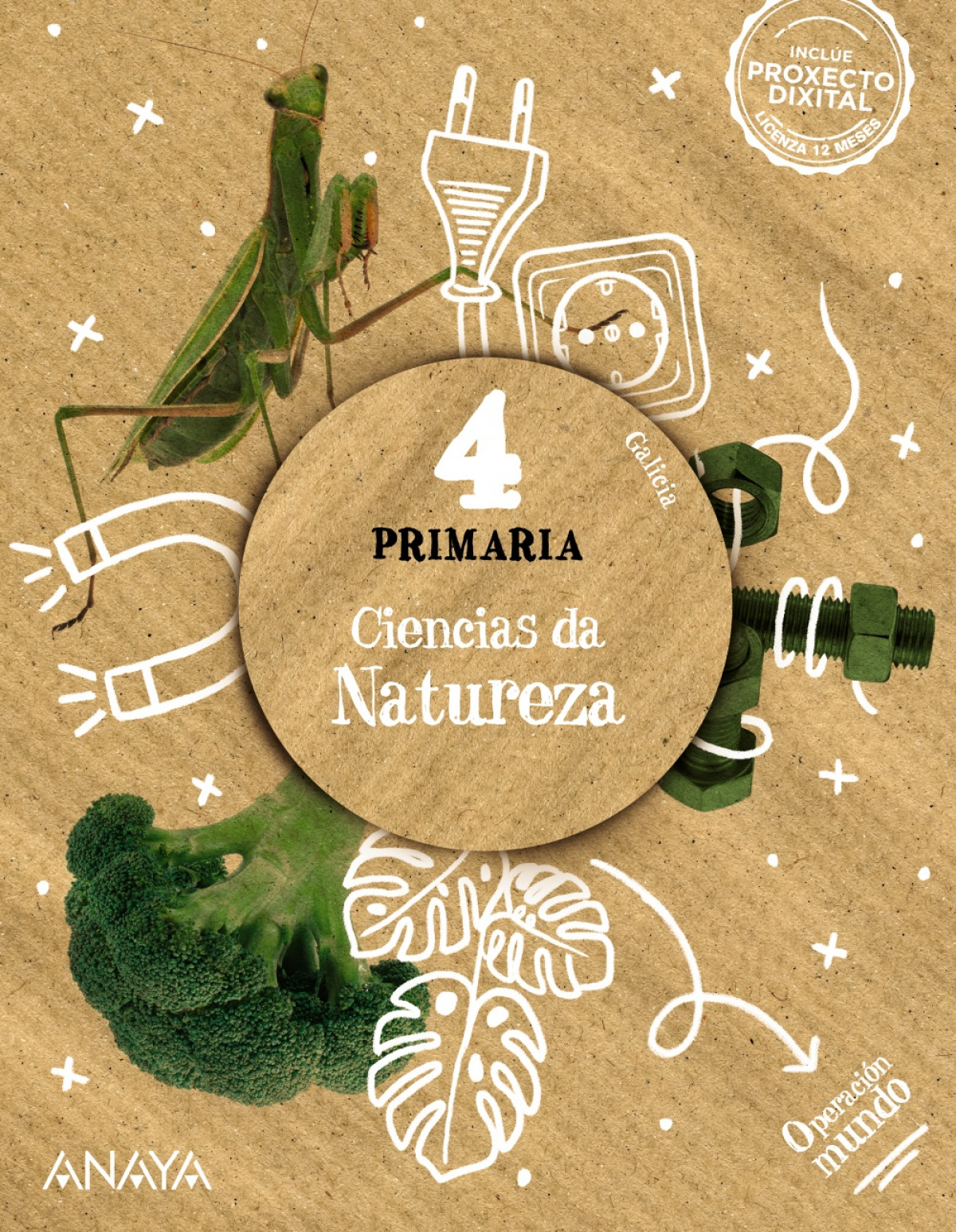  CIENCIAS DA NATUREZA 4ºPRIMARIA. OPERACIÓN MUNDO. GALICIA 2023 